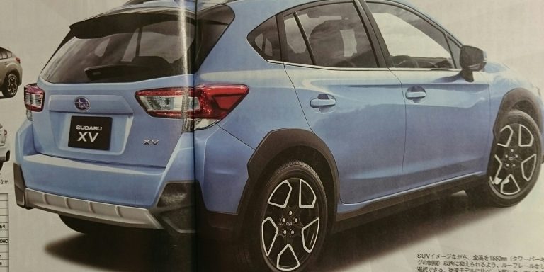 Nowe Subaru XV nieoficjalne zdjęcia NaMasce