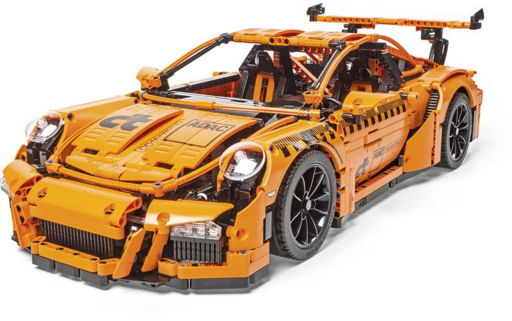 ADAC test zderzeniowy... Porsche z LEGO (Video) NaMasce