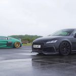 Bratobójczy pojedynek Audi: TT RS ABT vs R8 V10 (wideo)