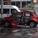 Wybuch samochodu elektrycznego podczas ładowania