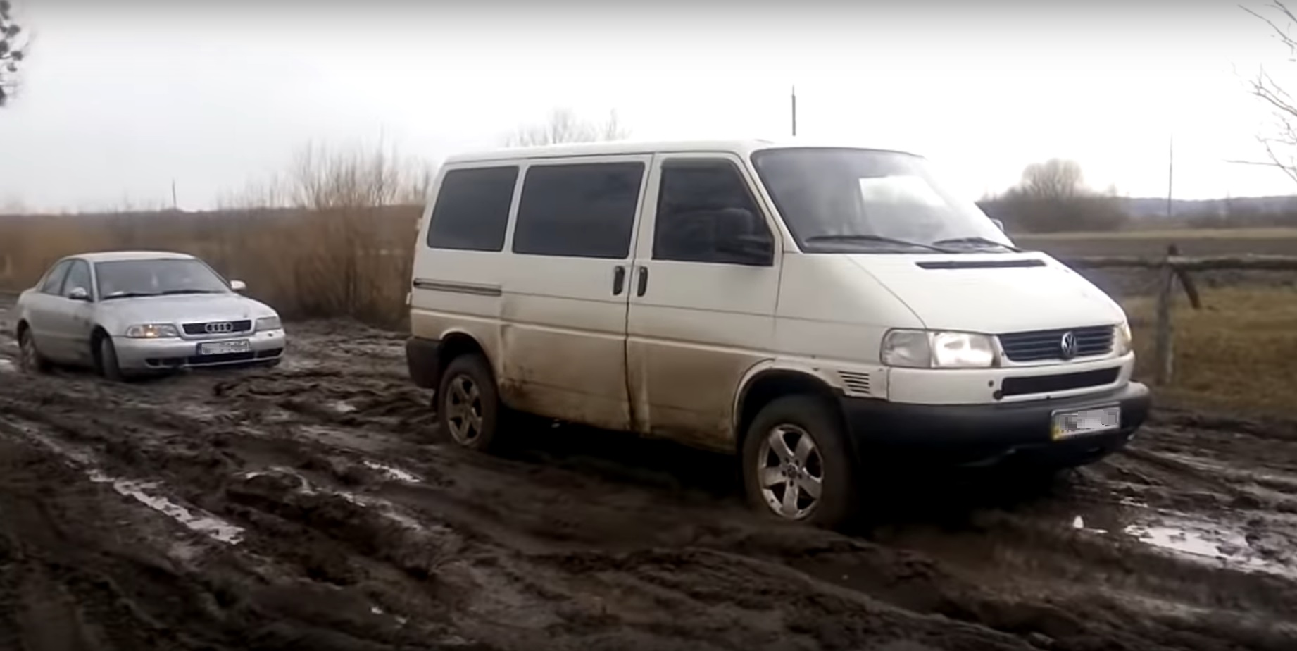 VW Transporter T4 Syncro off-road
