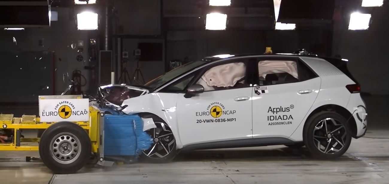 Volkswagen ID.3 test zderzeniowy