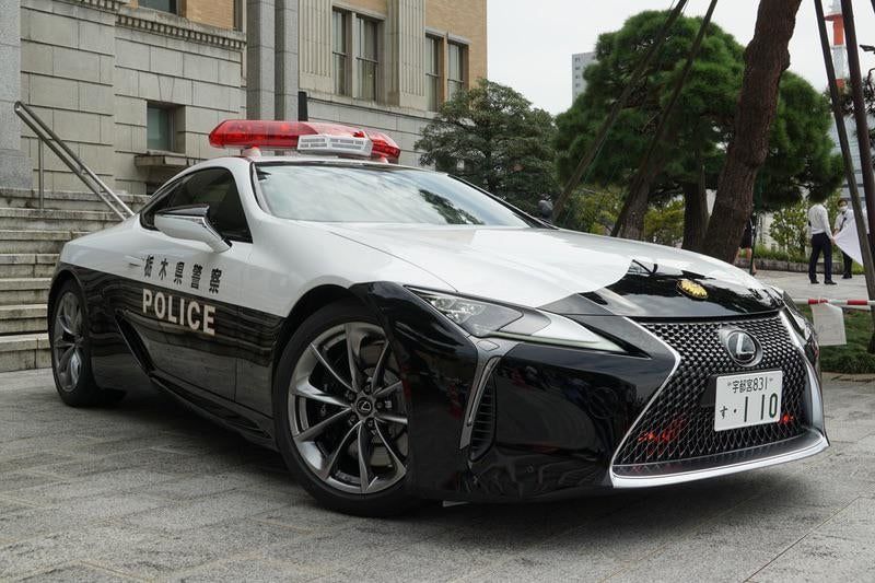 Lexus LC 500 dla policji - dane techniczne