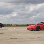 Drag race: Continental GT vs Porsche 911 GT3