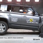 Land Rover Defender 2020 - test zderzeniowy
