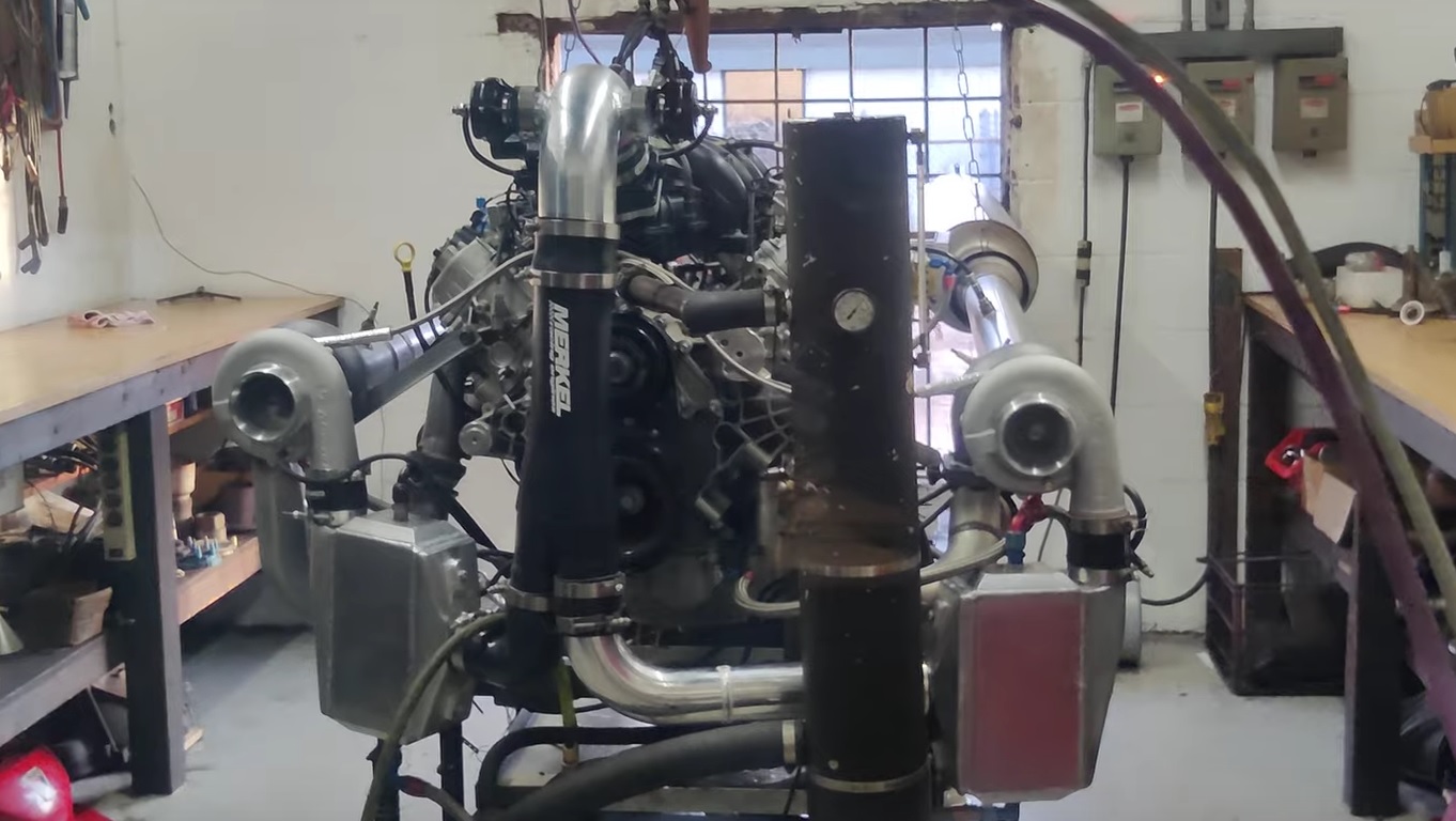 7.3 V8 Ford engine