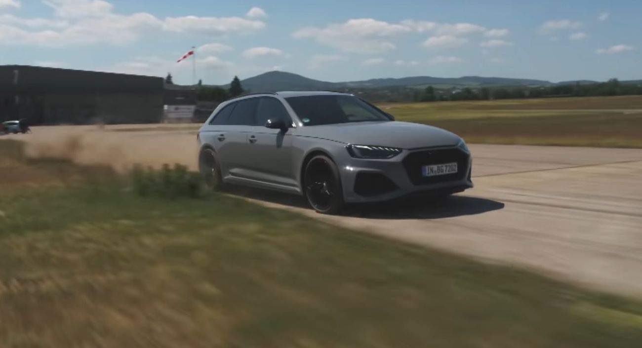 RS4 lap at the mendig track