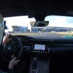 Peugeot 508 PSE on the track
