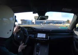 Peugeot 508 PSE on the track