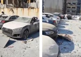 Dealer Audi po eksplozji w Bejrucie