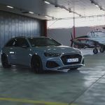 Audi RS4 good time on the german track