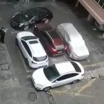 Taranowanie na parkingu