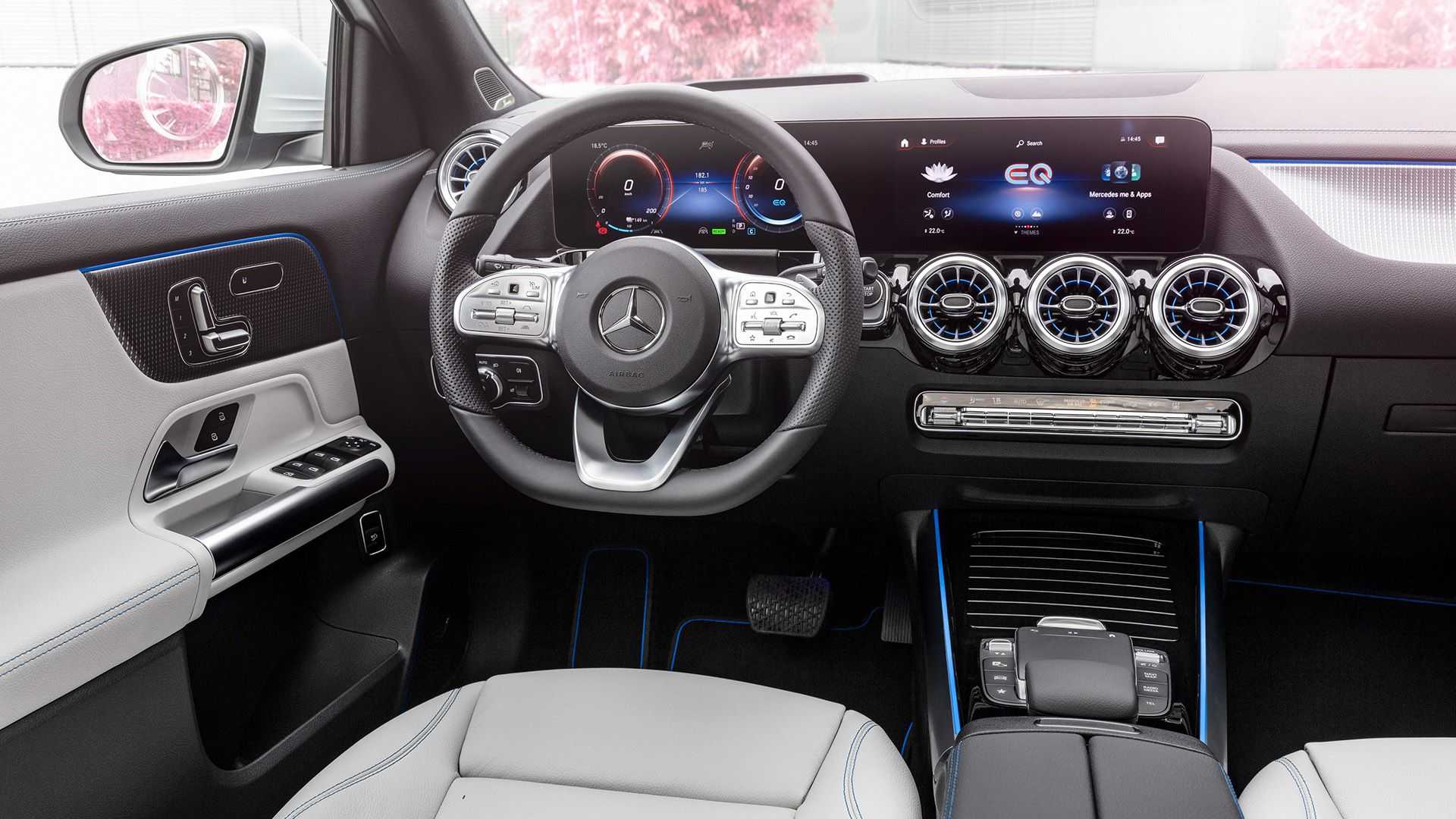 Mercedes EQA wnętrze