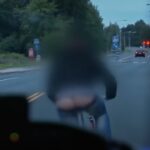 Interwencja fińskiej policji wobec pijanego rowerzysty