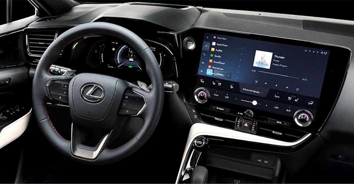 Lexus NX 2022 multimedia