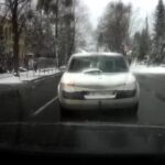 Jazda zaśnieżonym autem