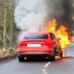Pożar Audi RS3