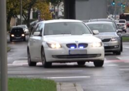 BMW E61 policja gdynia