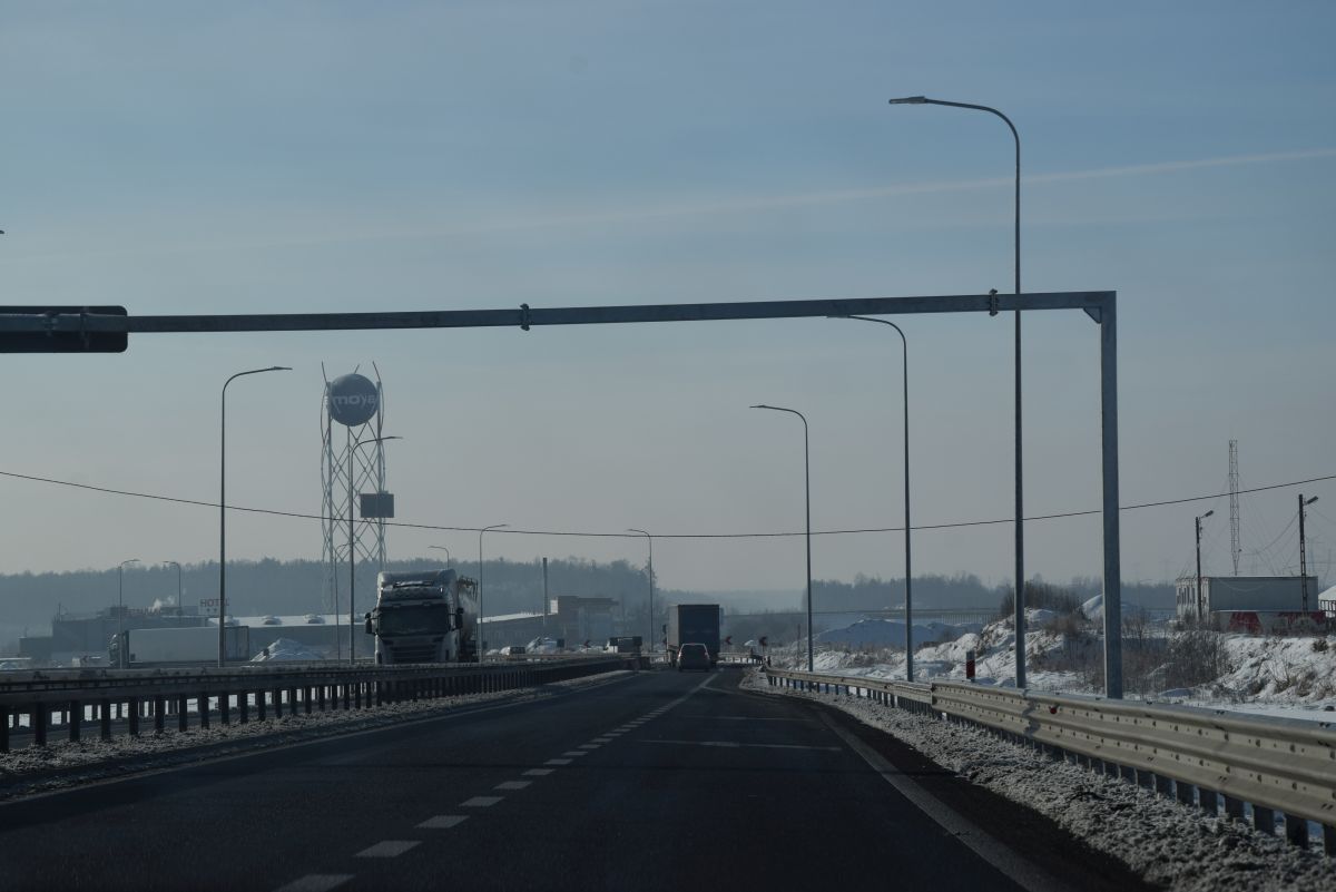 Odcinkowy pomiar prędkości autostrada bursztynowa