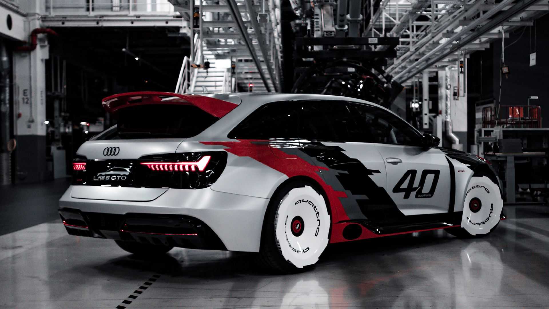 Audi RS6 GTO - dane techniczne