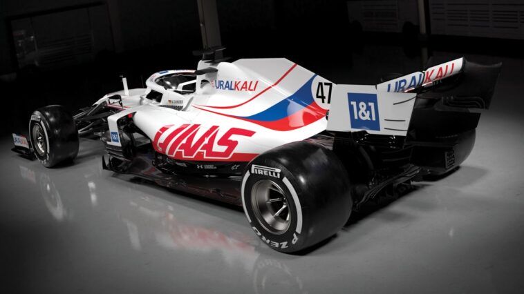 Haas 2021 car