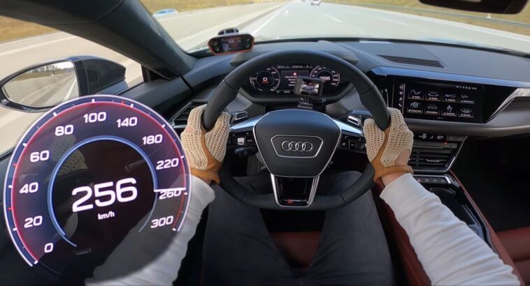 Audi RS e-tron GT acceleration