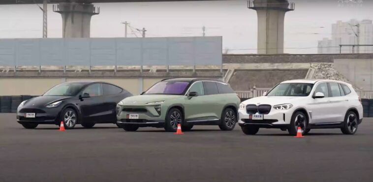 BMW iX3 vs Tesla Model Y vs Nio ES6