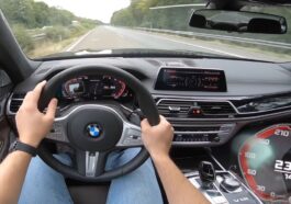 BMW M760Li acceleration