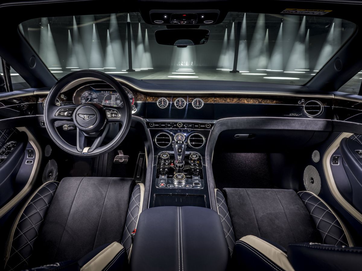Bentley Continental GT Speed Convertible wnętrze
