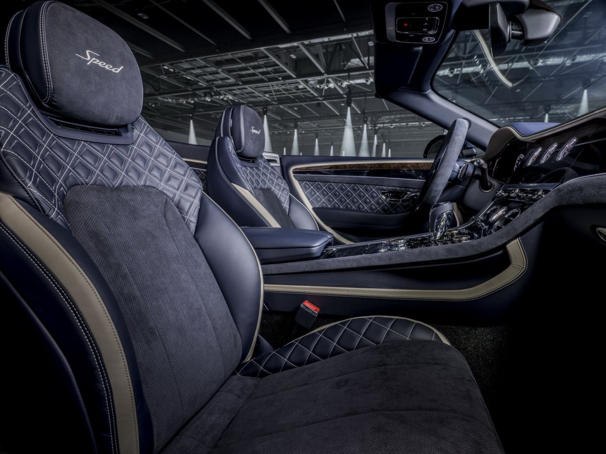 Bentley Continental GT Speed Convertible fotele