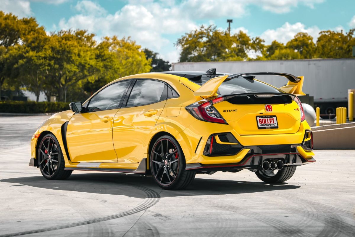 Civic Type R Limited yellow
