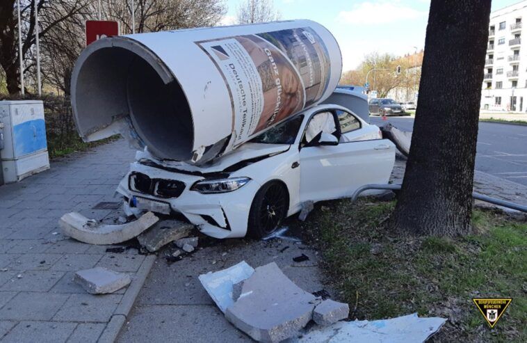 BMW M2 wypadek Monachium