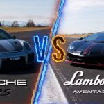 Lamborghini Aventador SVJ vs Porsche 911 GT2 RS