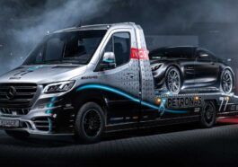 Mercedes Sprinter Petronas autotransporter