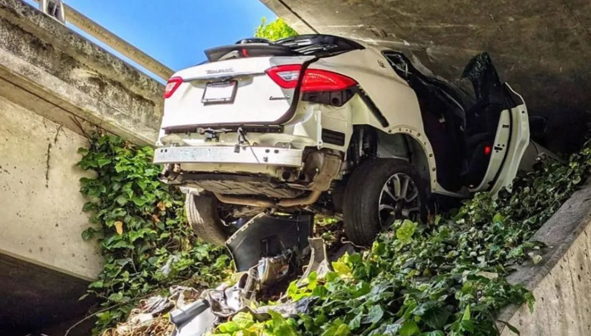 Fatalny wypadek Maserati Levante