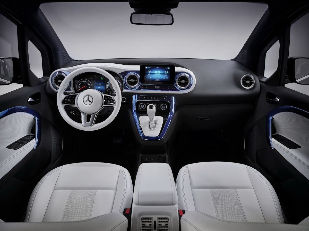 Mercedes EQT interior