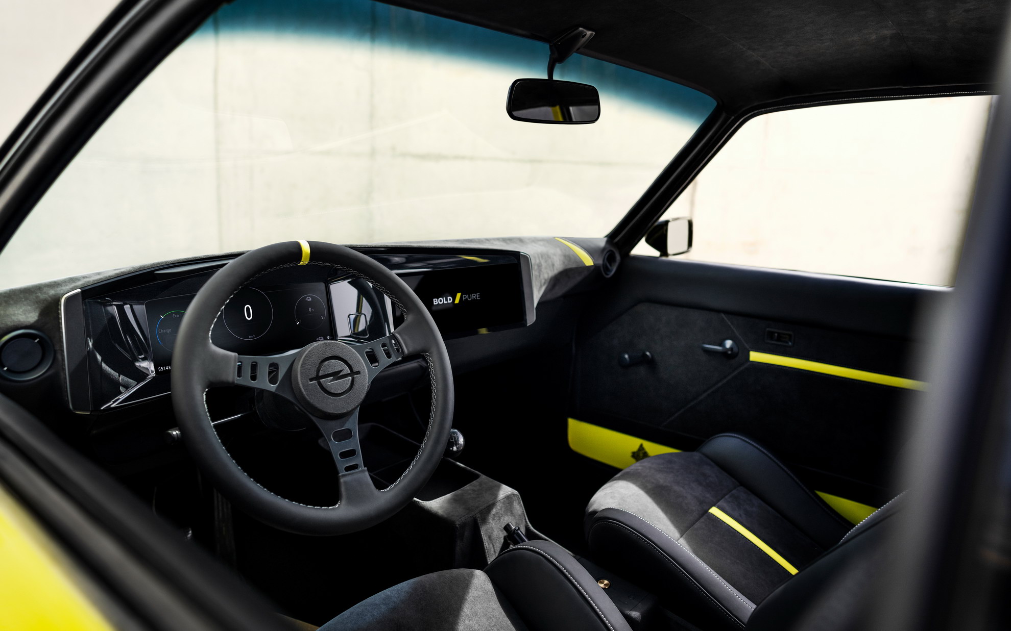 Opel Manta ElektroMOD interior
