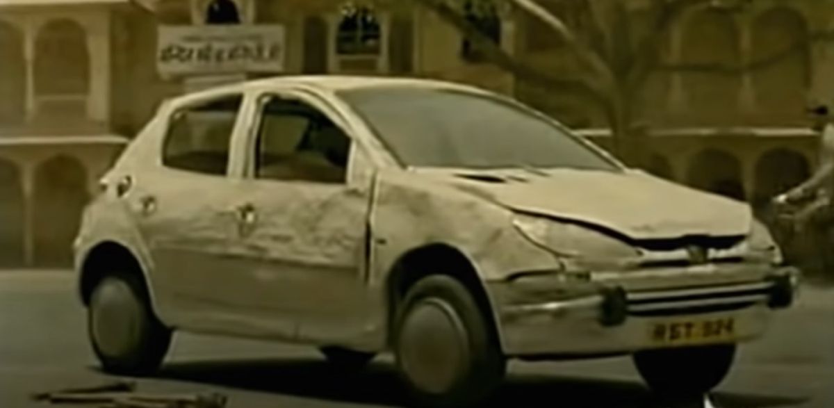 Peugeot 206 reklama z Indii