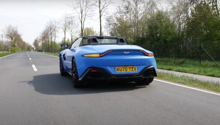 Aston Martin Vantage 2021 acceleration
