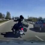 DW911 wypadek motocyklisty