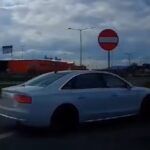 Obywatelskie zatrzymanie pijanego kierowcy Audi A8