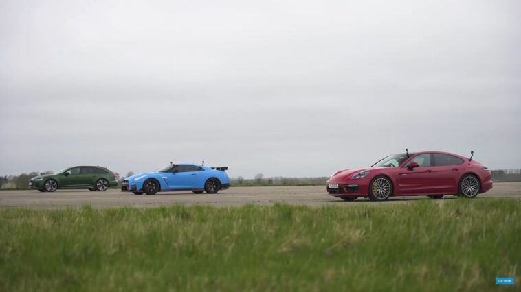 Nissan GT-R vs Audi RS6 vs Porsche Panamera Turbo S