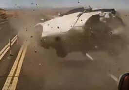 Rozbicie Nissana 350Z