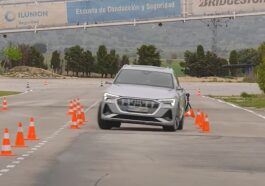 Audi e-tron Sportback test łosia