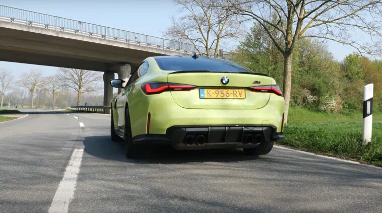 BMW M4 Competition G82 acceleration