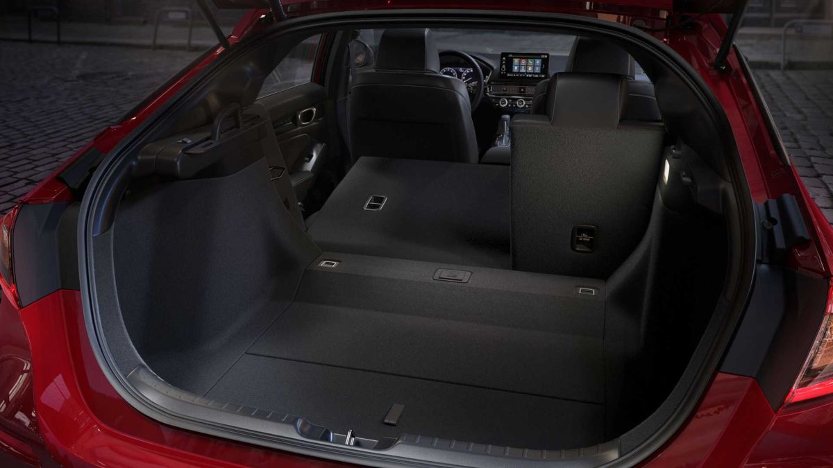 Honda Civic hatch 2022 bagażnik