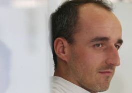 Kubica podczas treningu Grand Prix Węgier 2021