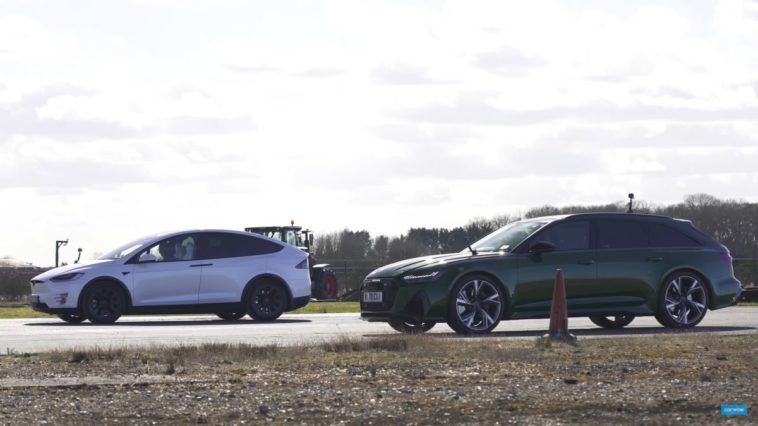 Audi RS6 vs Tesla Model X