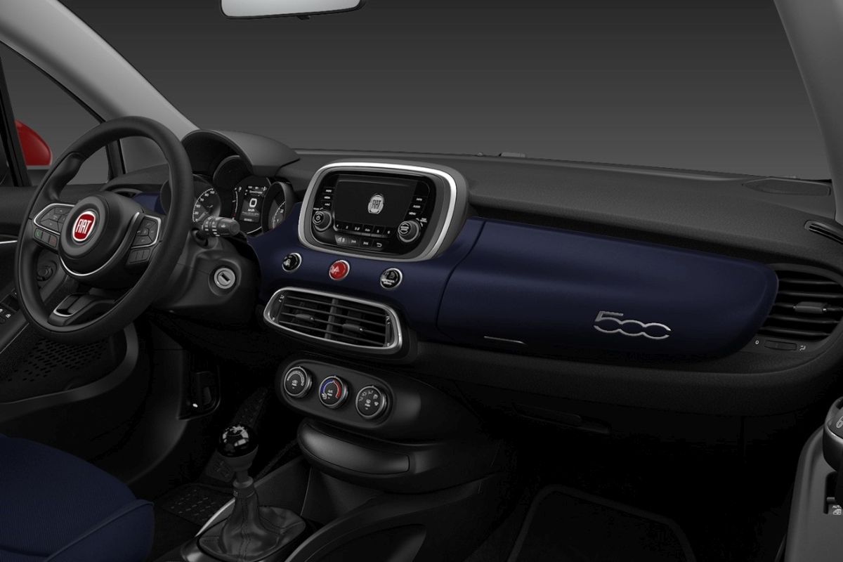 Fiat 500X Connect - wnętrze