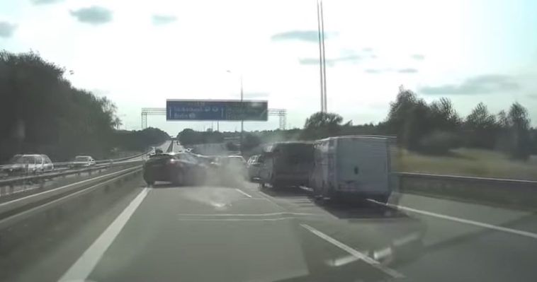Wypadek na autostradzie A6, Szczecin, 18.07.2021 r.
